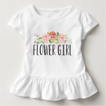 T-Shirt "Flower Girl Kleinkind" | Bridesmaid