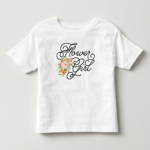 T-Shirt "Flower Girl Kleinkind" Bridesmaid