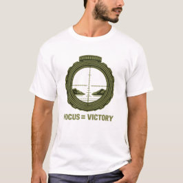 T-Shirt Focus = Victory taktischer Umfang
