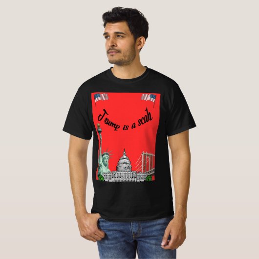 T - Shirt Foncé basique (Vorne ganz)