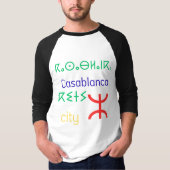 T-Shirt for Amazigh symbol amazighi Casablanca Cit (Vorderseite)