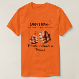 T-shirt for dad,  daddy's team, father's day