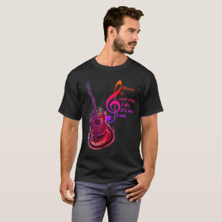 T - Shirt for Men inspiriert elektrische Gitarre