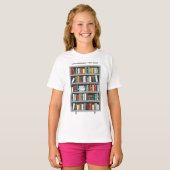 T-Shirt for Readers - Bookworm (Vorne ganz)