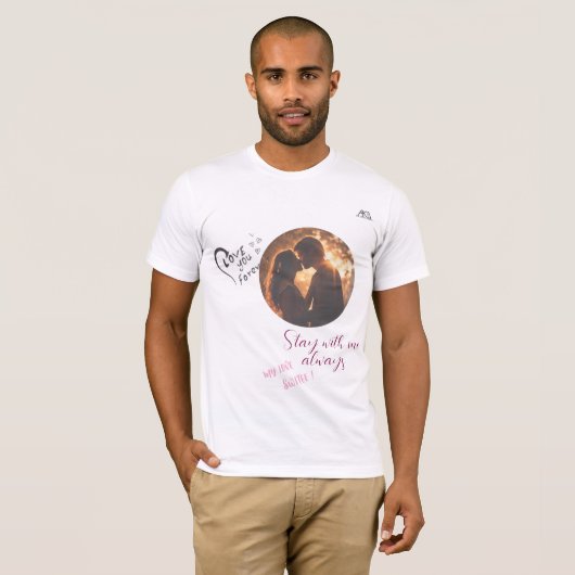 T-shirt for valantine (Vorne ganz)