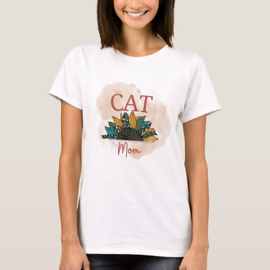 T-Shirt for When You’re a Cat Mom Again (Vorderseite)