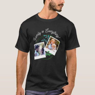 T - Shirt - Foto-Design-Männer der Familie Polaroi
