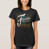 T - Shirt Franklins Tennessee mit Strahlen u. (Vorderseite)