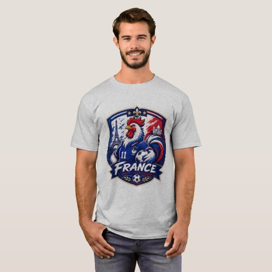 T-Shirt Frankreich  (Vorne ganz)