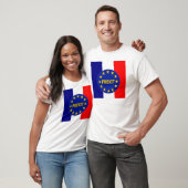 T - Shirt Französische Flagge EU Frexit (Unisex)