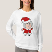 T - Shirt Frau-Klaus Long Sleeve Womens (Vorderseite)