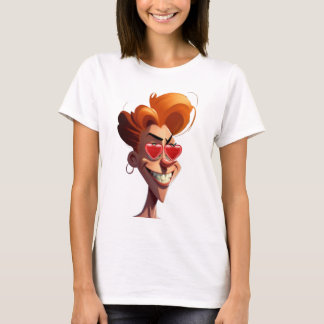 T-Shirt Frauen mit Humorismus