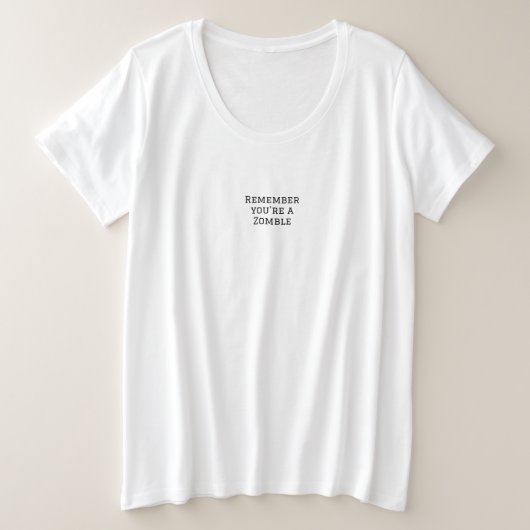 T - Shirt Frauen plus Design Stil (Design vorne)