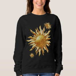 T-Shirt Frauen Sonnen-Design 2026 Sweatshirt