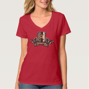 T - Shirt (Frauen) V-Neck, Grundschule
