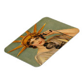 T-SHIRT Freedom ruft Magnet (Linke Seite)