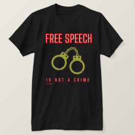 T - Shirt "FREIE SPRACHE IST KEIN VERBRECHEN"
