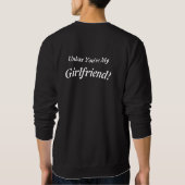T-Shirt - Freund/Freundin Sweatshirt (Rückseite)
