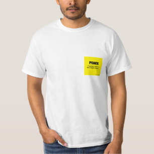 T-Shirt-Frieden 3-klein T-Shirt
