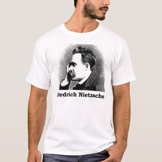 T - Shirt Friedrich Nietzsche (Vorderseite)