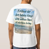 T-shirt — Frihet (Rückseite)