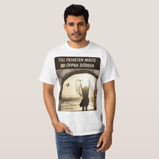 T-shirt — Frihetens dörr (Vorne ganz)