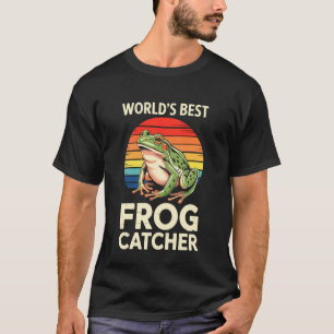 T-Shirt Froschfänger Männer Frauen Kinder Frösche