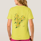 T - Shirt: Frühlingsblumen T-Shirt (Rückseite)