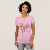 T - Shirt: Frühlingsblumen T-Shirt (Vorne ganz)