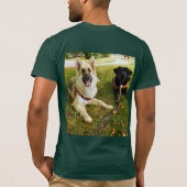 T - Shirt für arbeitende Mädchen (Rückseite)