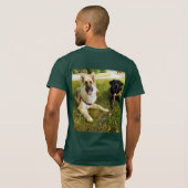 T - Shirt für arbeitende Mädchen (Schwarz voll)