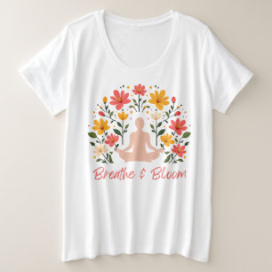 T - Shirt für Atmung & Blütengröße