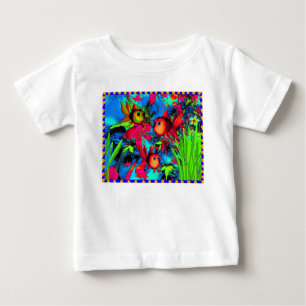 T-Shirt für Baby Kind Goldfisch Unterwasser