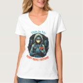 T - Shirt für beängstigende Krankenkostüme (Vorderseite)