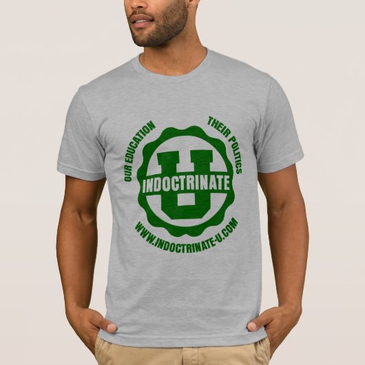 T - Shirt für Bella-Leinwand-Strahlungs-Logo (Vorderseite)