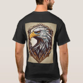 T - Shirt für benutzerdefinierte Fotos (Rückseite)