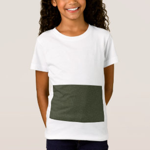 T-Shirt für benutzerdefinierte Kinder - Moss Green