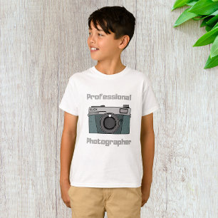 T - Shirt für berufliche Fotografen Camera Foto