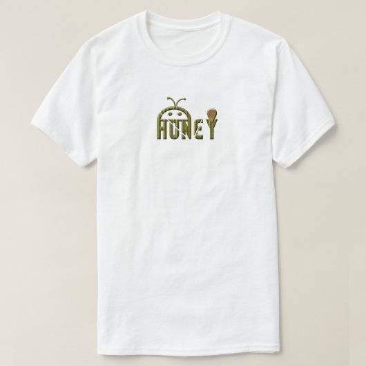 T - Shirt für Bienen und Honig (Design vorne)