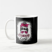 T-Shirt für Brustkrebs-Bewusstsein gebleicht Kaffeetasse (Links)
