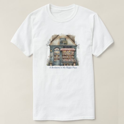 T - Shirt für Buchhandlung (Design vorne)