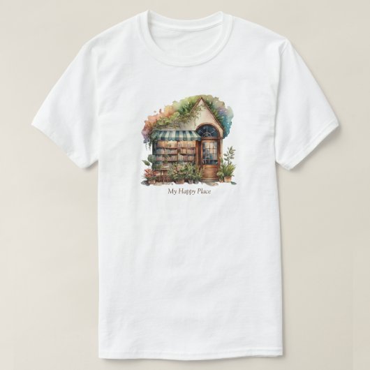 T - Shirt für Buchhandlung (Design vorne)