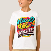 T-Shirt für buntes Miso Bowl - Miso Master Design (Vorderseite)