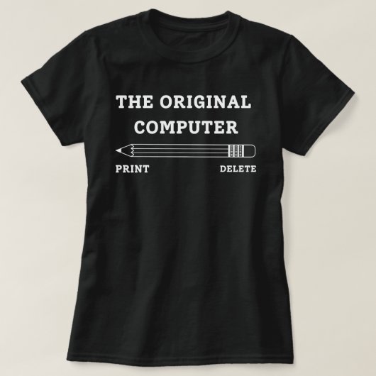 T - Shirt für Computerlehrer, Shirt für Technikleh (Design vorne)