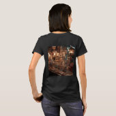 T-Shirt für Damen (Schwarz voll)