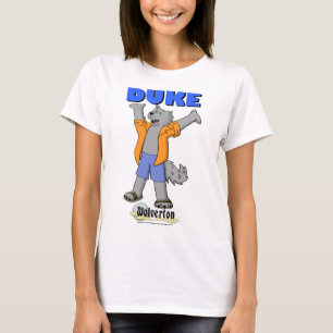 T-Shirt für Damen mit Duke-Motiv