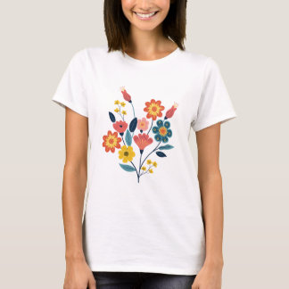 T-Shirt für Damen mit kurzen Ärmeln – Weicher Baum