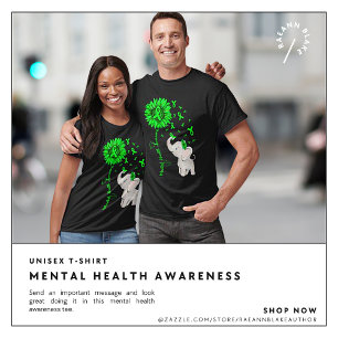 T-Shirt für das Bewusstsein für psychische Gesundh