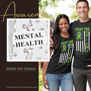 T-Shirt für das Bewusstsein für psychische Gesundh