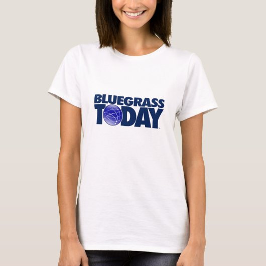 T - Shirt für das Bluegrass-Logo (Vorderseite)